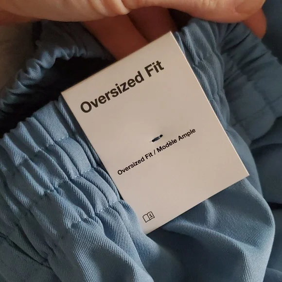 Nike Oversized Fit Light Blue Cargo Joggers Pants - Picture 6 of 7